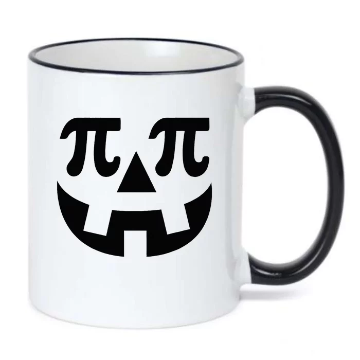 Pumpkin Pi Pie  Punny Halloween Costume Math Pun Black Color Changing Mug