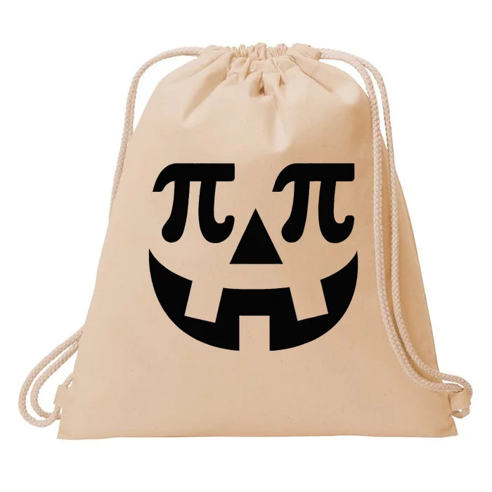 Pumpkin Pi Pie  Punny Halloween Costume Math Pun Drawstring Bag