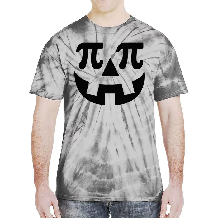 Pumpkin Pi Pie  Punny Halloween Costume Math Pun Tie-Dye T-Shirt