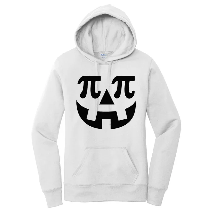 Pumpkin Pi Pie  Punny Halloween Costume Math Pun Women's Pullover Hoodie