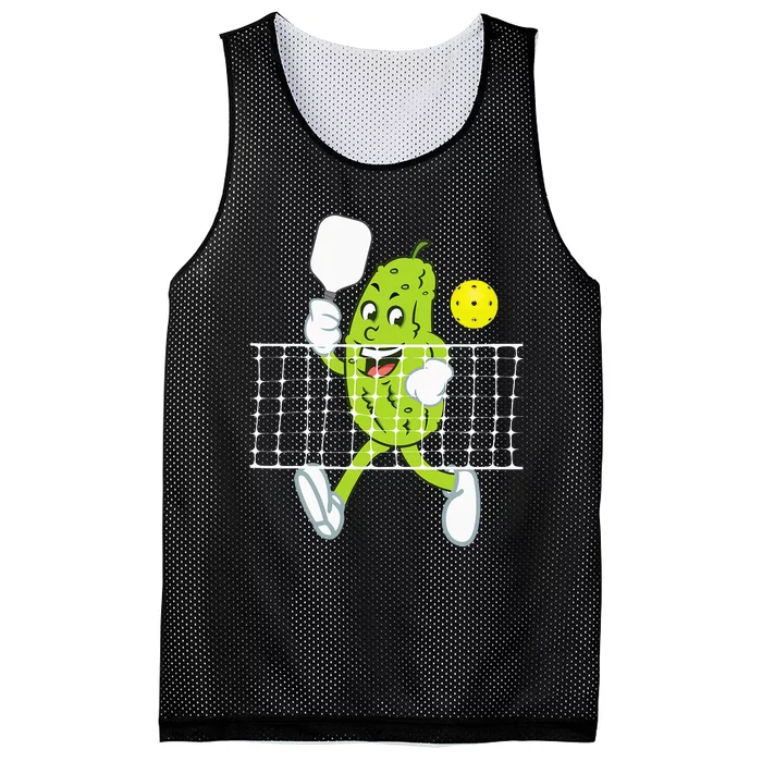 Pickle Playing Pickleball Funny Pickleball Paddleball Mesh Reversible Basketball Jersey Tank