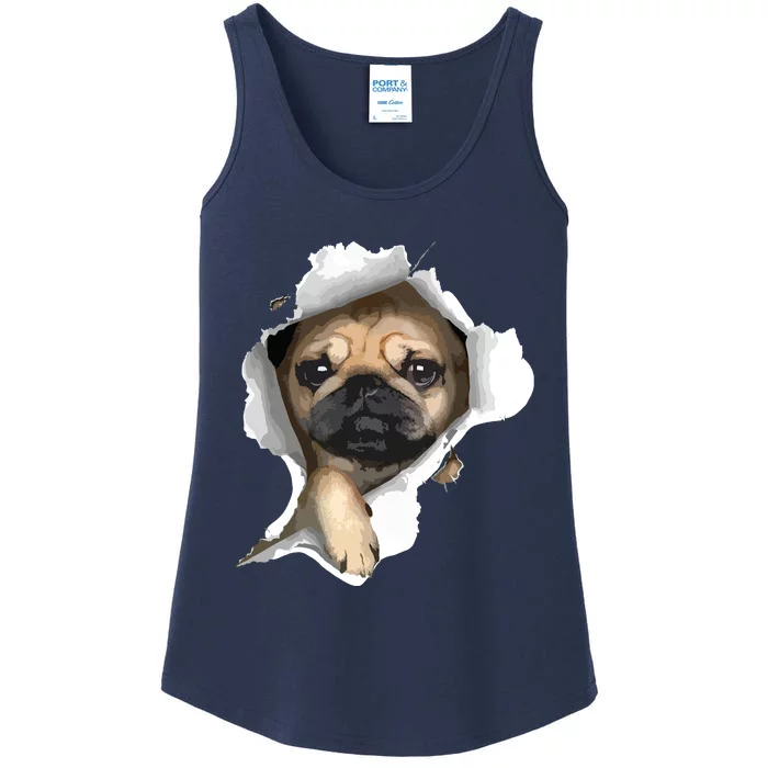 Pug Pug Puppy Pug Lover Pug Owner Love Pug Ladies Essential Tank