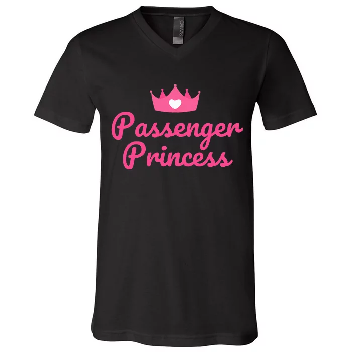 Princess Passenger Passenger Princess V-Neck T-Shirt