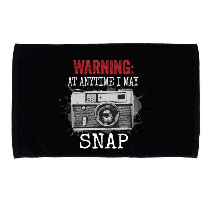 Photography Puns Photographer Student Humor Gift Microfiber Hand Towel