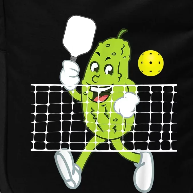 Pickle Playing Pickleball - Funny Pickleball Paddleball Impact Tech Backpack