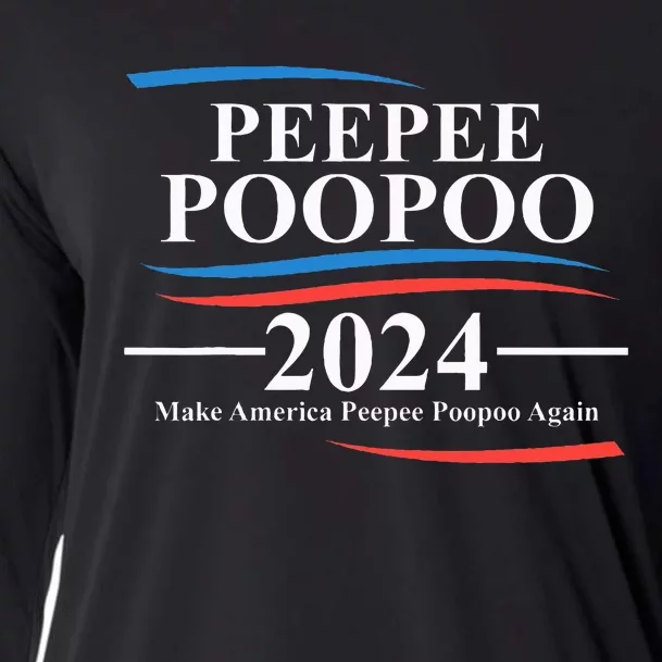 Pee Pee Poo Poo 2024 Peepee Poopoo Meme Cooling Performance Long Sleeve Crew