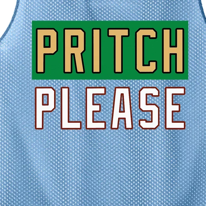 Pritch Please Mesh Reversible Basketball Jersey Tank