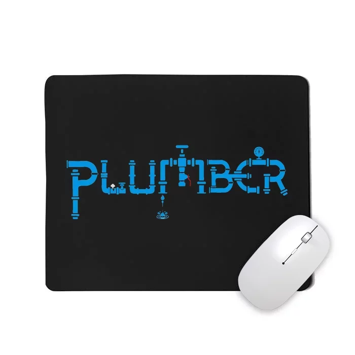 Plumbing Plumber Mousepad