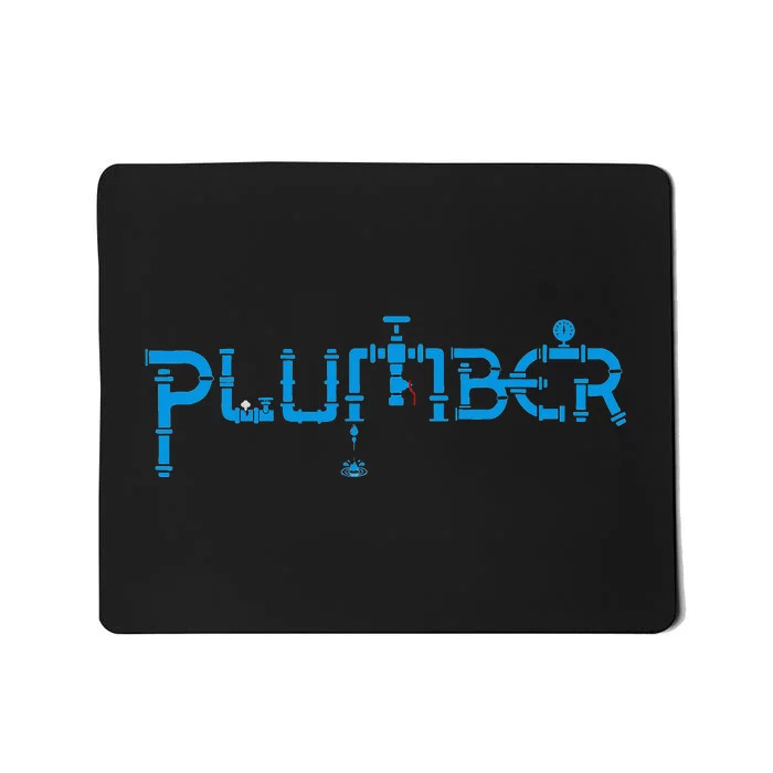 Plumbing Plumber Mousepad