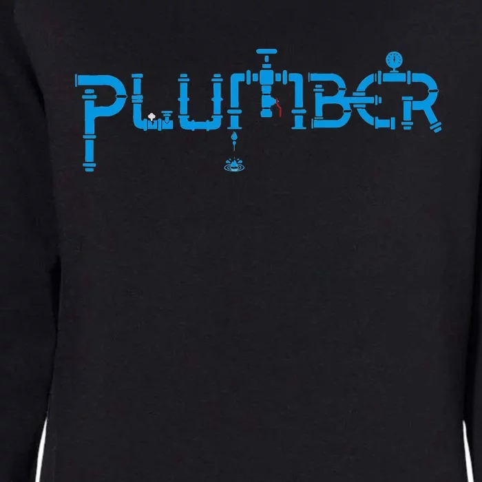 Plumbing Plumber Womens California Wash Sweatshirt