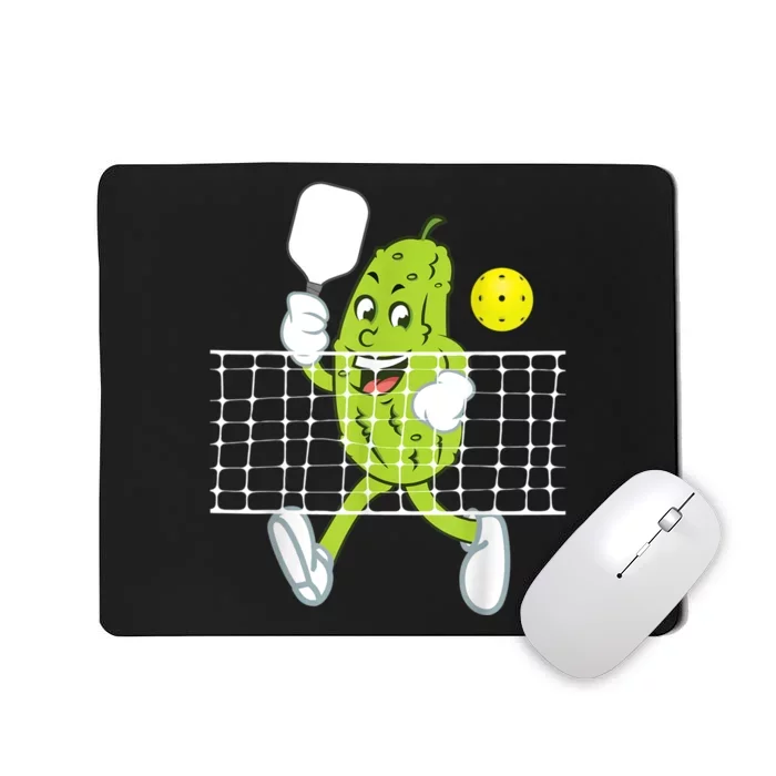 Pickle Playing Pickleball Funny Pickleball Paddleball Mousepad