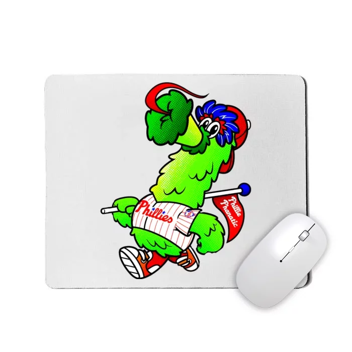 Phillie Phanatic Philadelphia Phillies Est 1883 Baseball Lover Trending For Base Mousepad