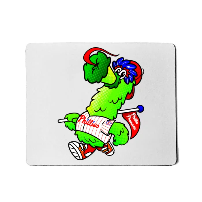 Phillie Phanatic Philadelphia Phillies Est 1883 Baseball Lover Trending For Base Mousepad