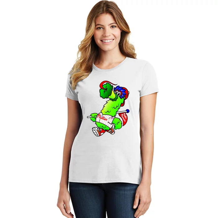 Phillie Phanatic Philadelphia Phillies Est 1883 Baseball Lover Trending For Base Women's T-Shirt