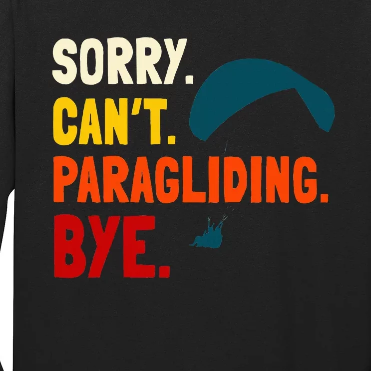 Paragliding Parachute Paragliders Paramotor Skydiving Long Sleeve Shirt