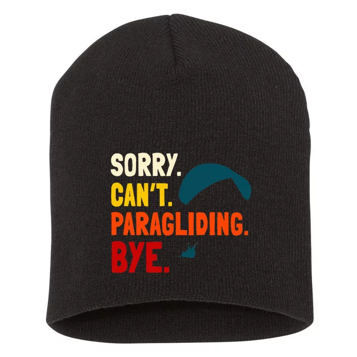 Paragliding Parachute Paragliders Paramotor Skydiving Short Acrylic Beanie