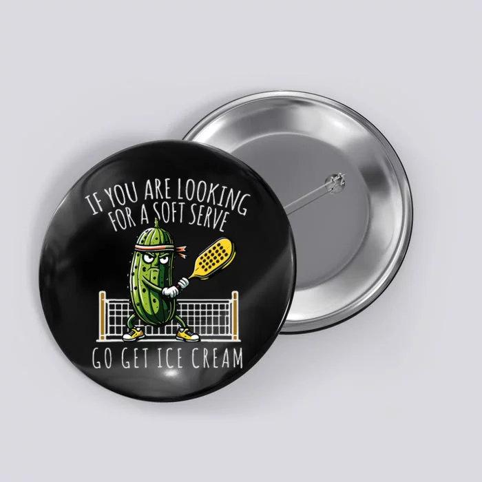 Pickleball Player Paddleball Lover Button