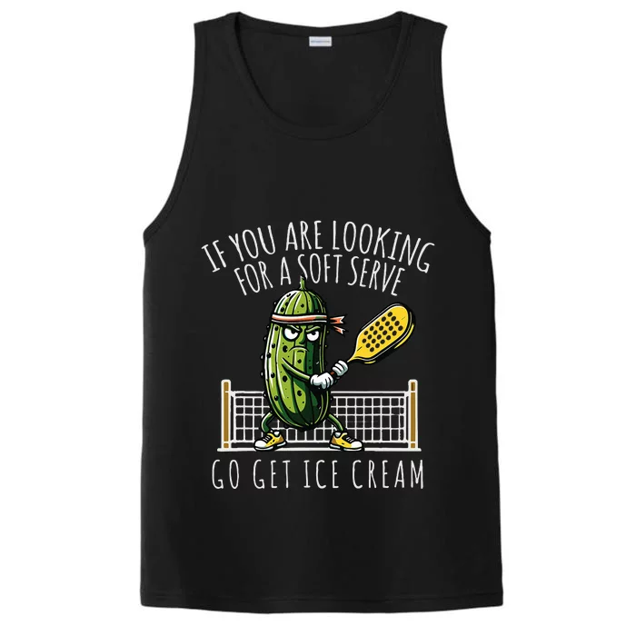 Pickleball Player Paddleball Lover Performance Tank