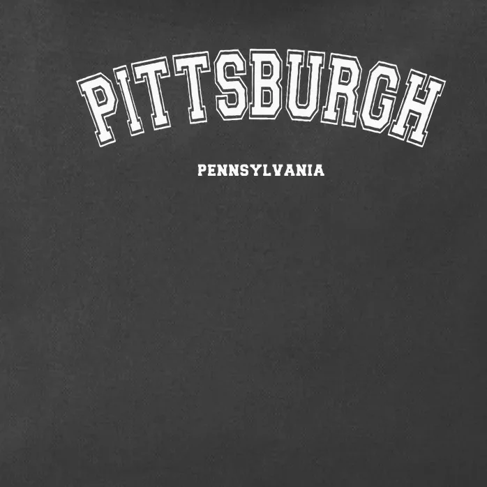 Pittsburgh Pennsylvania Zip Tote Bag