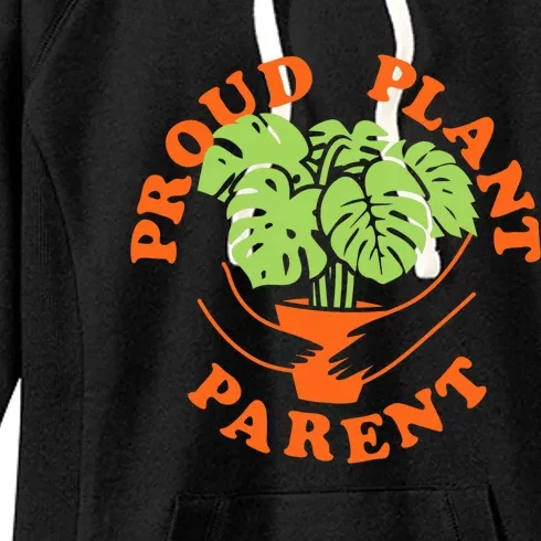 Proud Plant Parent Funny Plant Lover Women's Fleece Hoodie