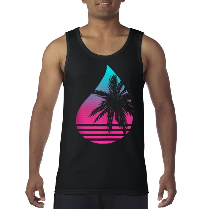 Perspiring Palm Tank Top