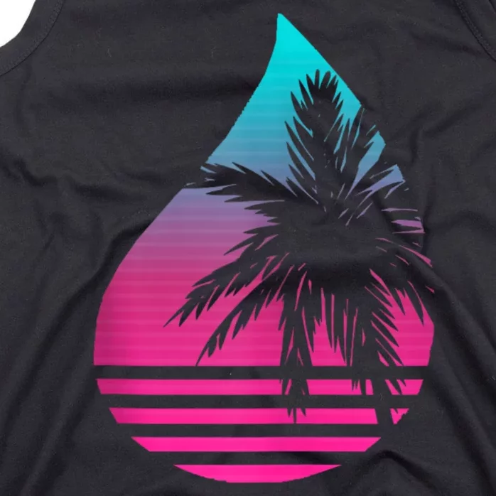 Perspiring Palm Tank Top