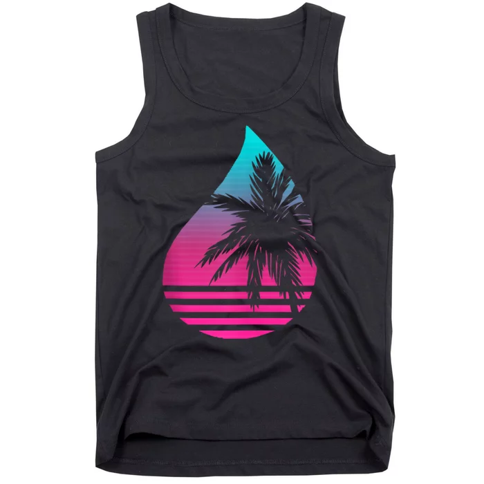 Perspiring Palm Tank Top