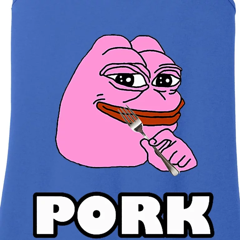 Pork Pepe Pond0x Pondx Pondcoin Pndc Crypto Pauly0x Pond Ladies Essential Tank