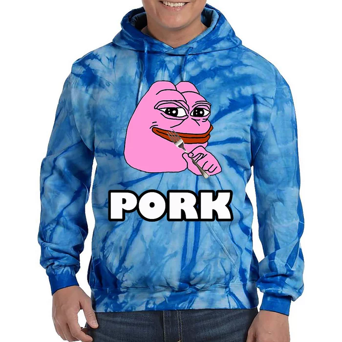 Pork Pepe Pond0x Pondx Pondcoin Pndc Crypto Pauly0x Pond Tie Dye Hoodie