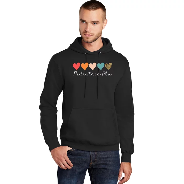 Pediatric PTA Physical Therapy Therapist Assistant Rainbow Hoodie