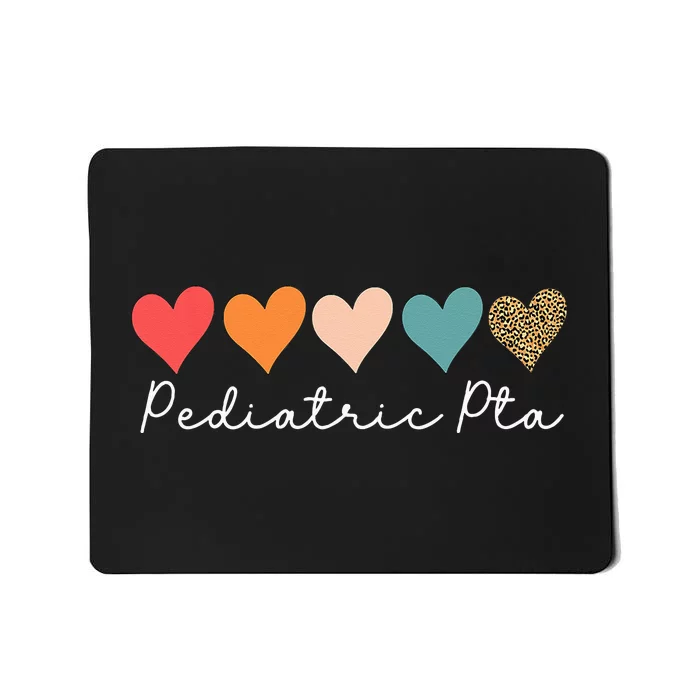 Pediatric PTA Physical Therapy Therapist Assistant Rainbow Mousepad