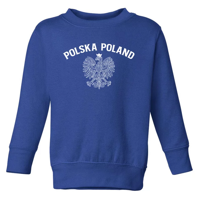 Polska Poland Pole Cute Gift Toddler Sweatshirt