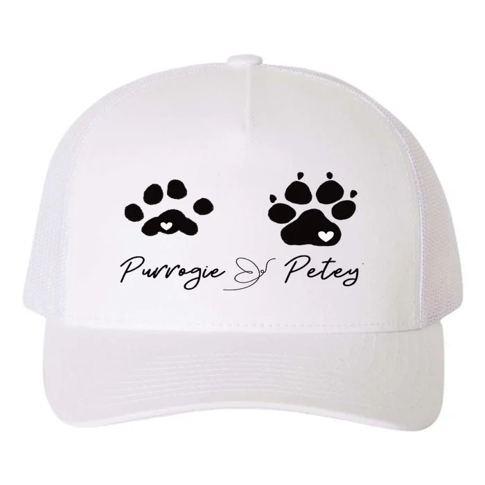 Paw prints Yupoong Adult 5-Panel Trucker Hat