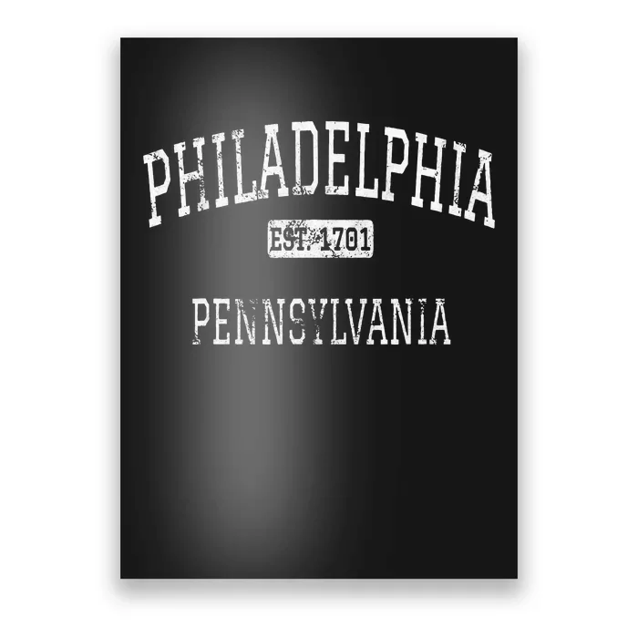 Philadelphia Pennsylvania Pa Vintage Poster