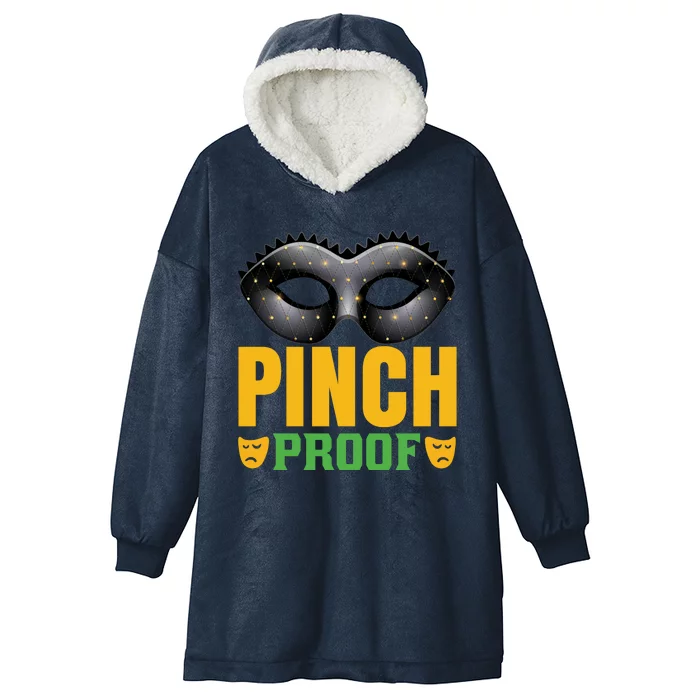 Pinch Proof Hooded Wearable Blanket