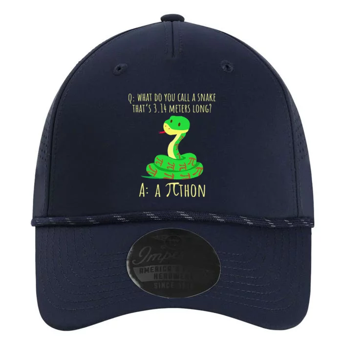 Python Pithon Pi Symbol Funny Math Teacher Pi Day Performance The Dyno Cap