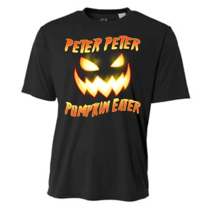 Peter Peter Pumpkin Eater Jack O Lantern Cooling Performance Crew T-Shirt