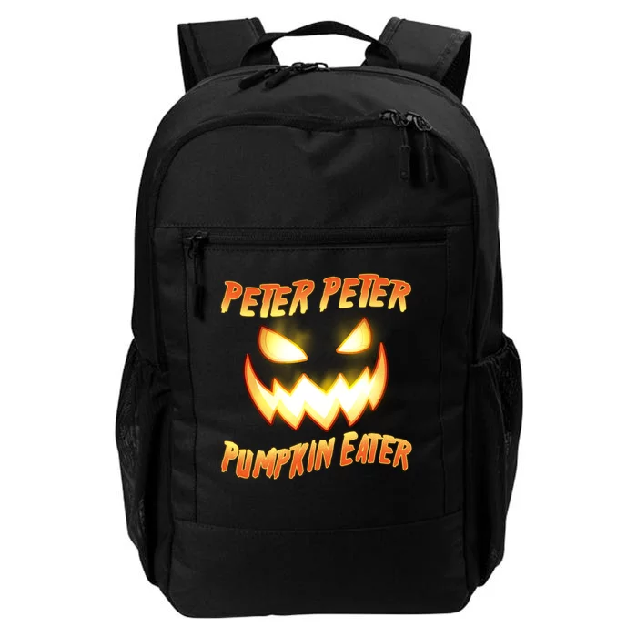 Peter Peter Pumpkin Eater Jack O Lantern Daily Commute Backpack