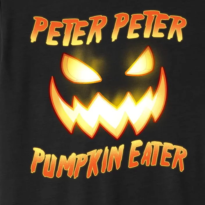 Peter Peter Pumpkin Eater Jack O Lantern ChromaSoft Performance T-Shirt