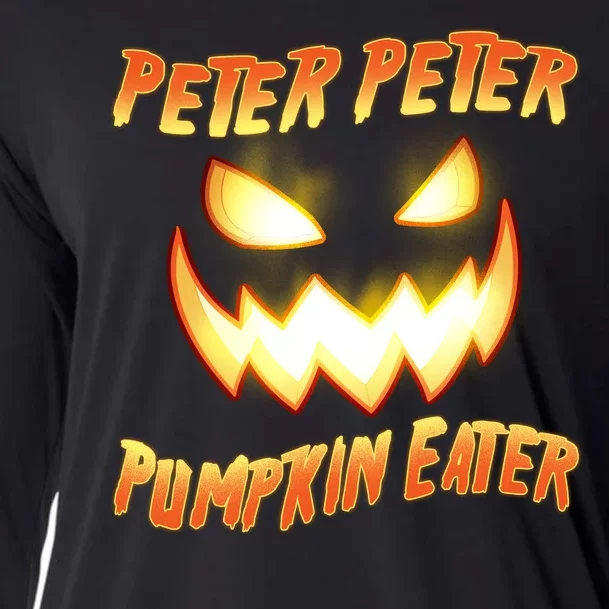 Peter Peter Pumpkin Eater Jack O Lantern Cooling Performance Long Sleeve Crew