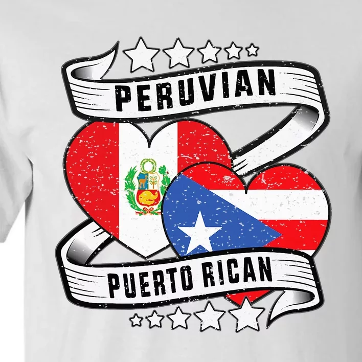 Peruvian Puerto rican Half Peruvian half Puerto rican Tall T-Shirt