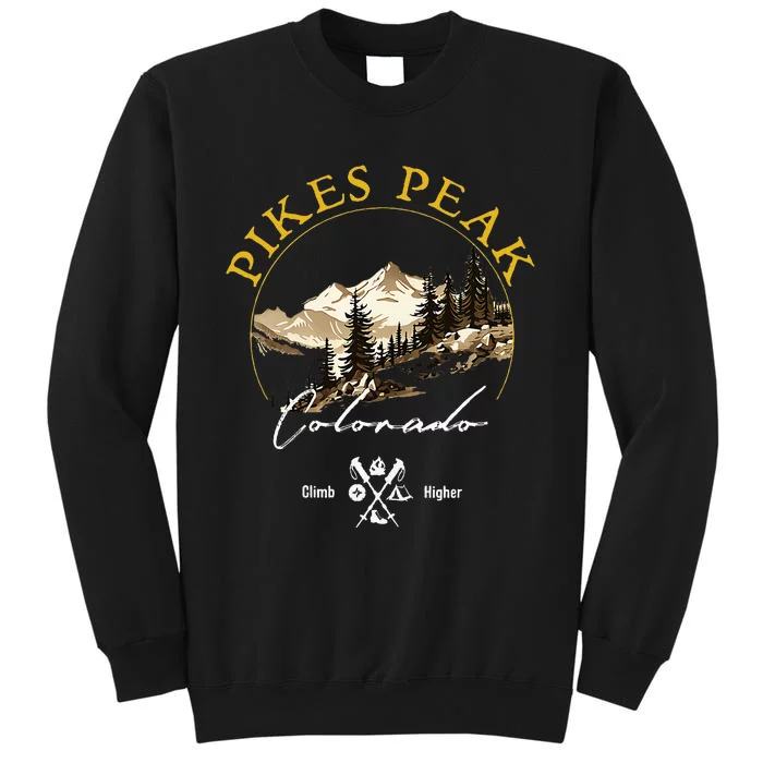 Pikes Peak Retro Vintage Pikes Peak Souvenir Sweatshirt