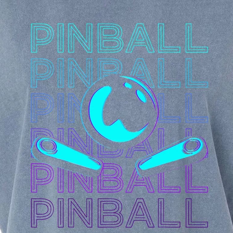 Pinball Player Retro Garment-Dyed Women's Muscle Tee