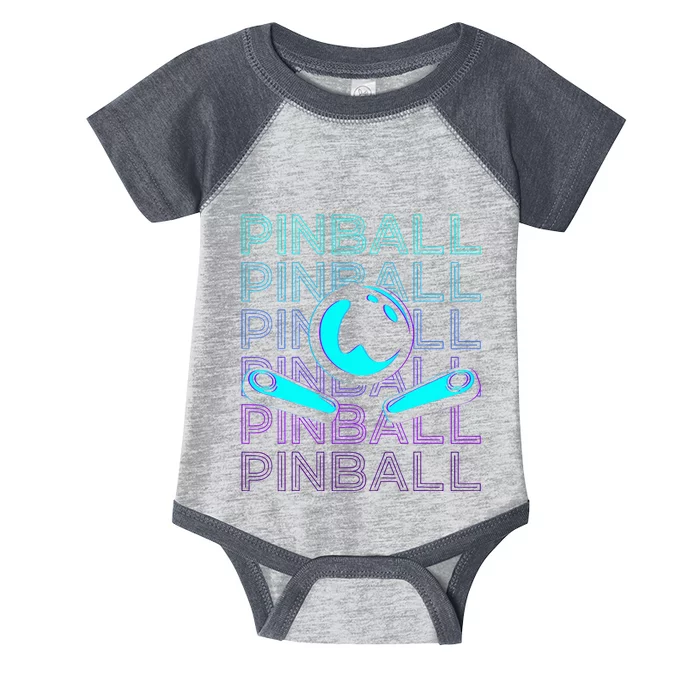 Pinball Player Retro Infant Baby Jersey Bodysuit