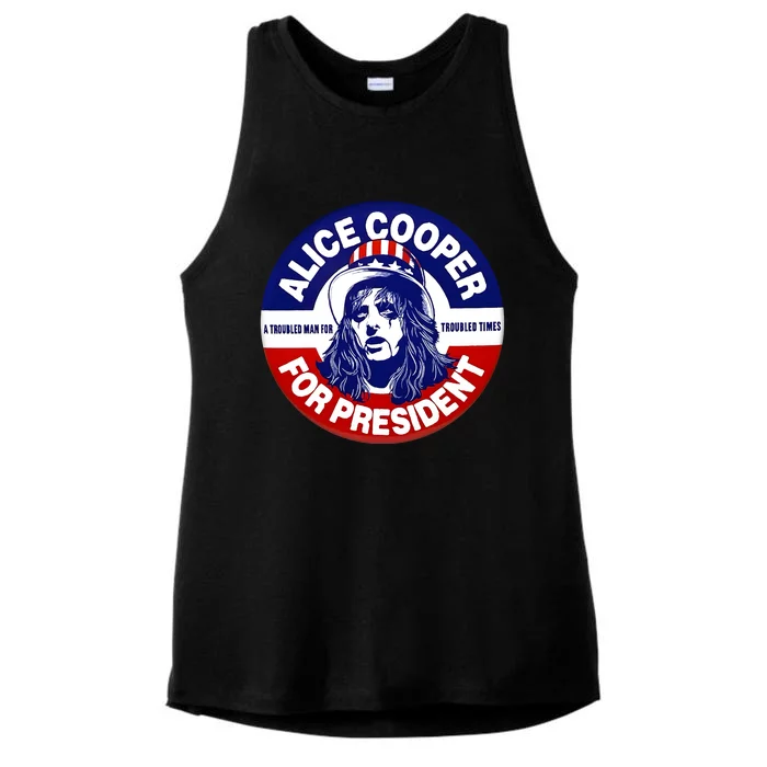 President Ladies Tri-Blend Wicking Tank