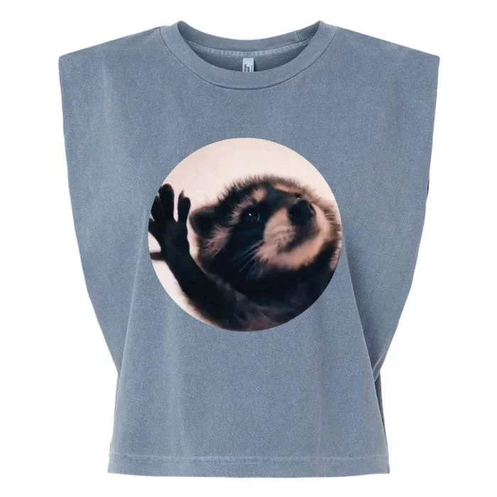 Pedro Pedro Racoon Dance Popular Internet Meme Racoon Day Garment-Dyed Women's Muscle Tee