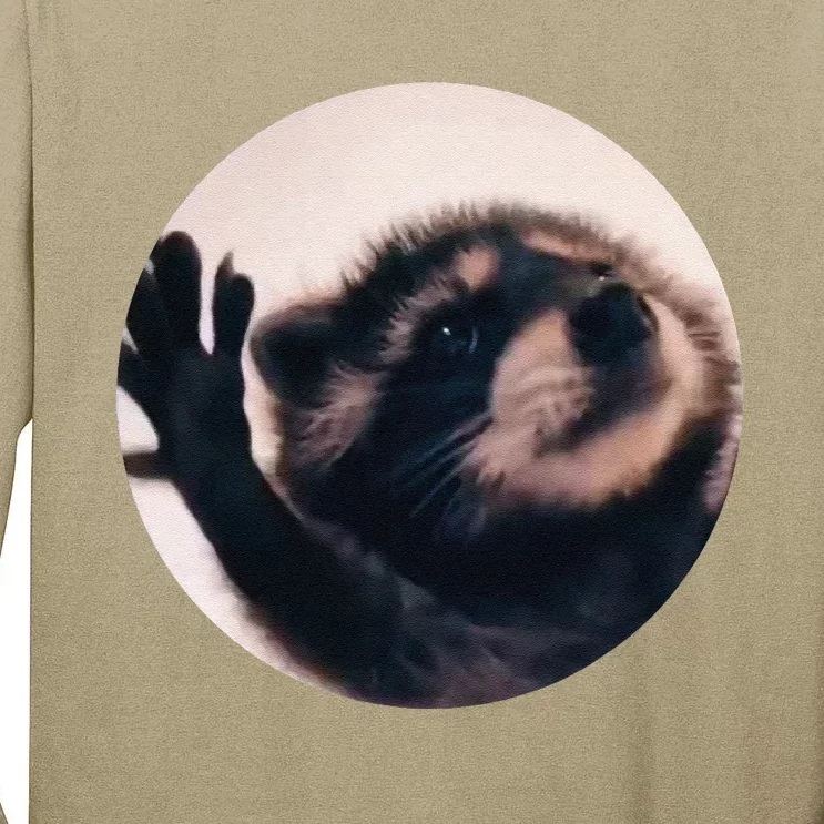 Pedro Pedro Racoon Dance Popular Internet Meme Racoon Day Tall Long Sleeve T-Shirt