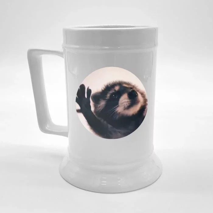 Pedro Pedro Racoon Dance Popular Internet Meme Racoon Day Front & Back Beer Stein