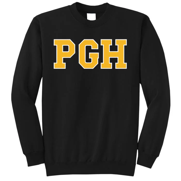 Pittsburgh Pennsylvania Retro Pgh Hometown Pride Tall Sweatshirt