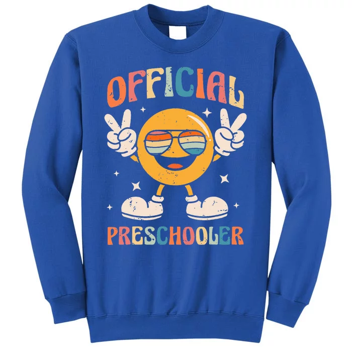 Preschooler Preschool Retro Back To School Sweatshirt